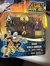 2009 Mattel The Secret Saturdays The Ravenous Raider 3 Pack Mini Figures Sealed 