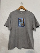 Vintage 00s ODM Silent But Deadly Monkey Shirt Size XL Y2K Skater punk Graphic