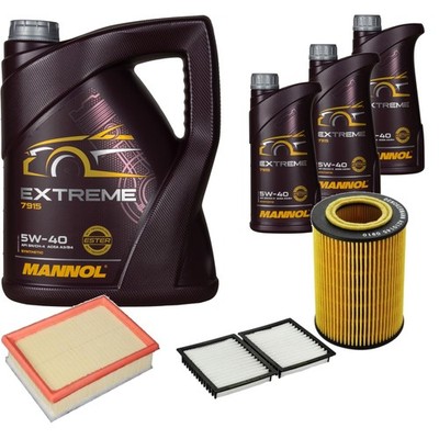 DENCKERMANN Inspektionspaket MANNOL Extreme 5W-40 8L für BMW 3er Compact 323 TI