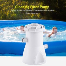 .Pool Filter Pump 30W 800GAL Waterproof Low Noise Swimming Pool Cartridge Filter