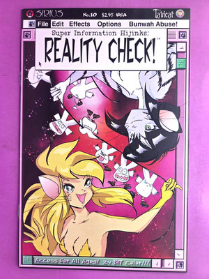 SUPER INFORMATION HIJINKS: REALITY CHECK  VOLUME II #10  FINE 1998 COMBINE SHIP
