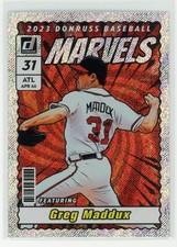 2023 Panini Donruss Marvels Rapture Greg Maddux #M6 HOF