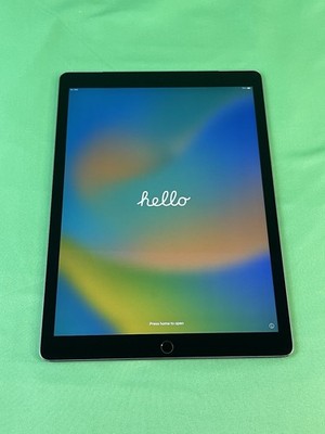Apple iPad Pro 12.9  1st Gen 256GB (WiFi + Cellular Unlocked) Space Gray A1652