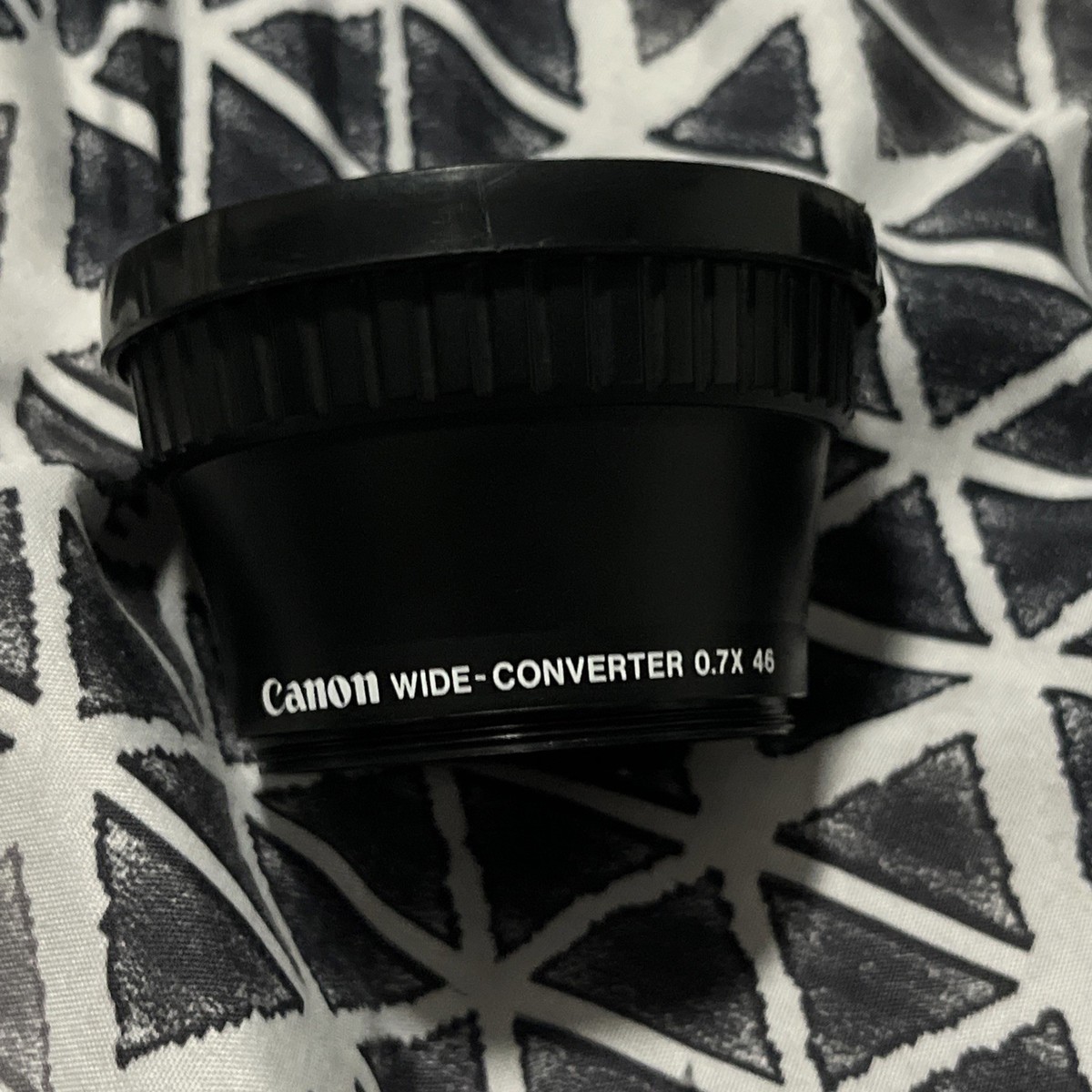Canon Wide-Converter 0.7X 46 Lens with Bag and Cap Tested | eBay