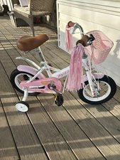 JOYSTAR Kisses Little Daisy Kids Bike Girls - 12" White