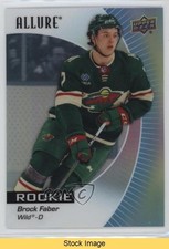 2023-24 Upper Deck Allure Rookies Brock Faber #112 READ 1c22