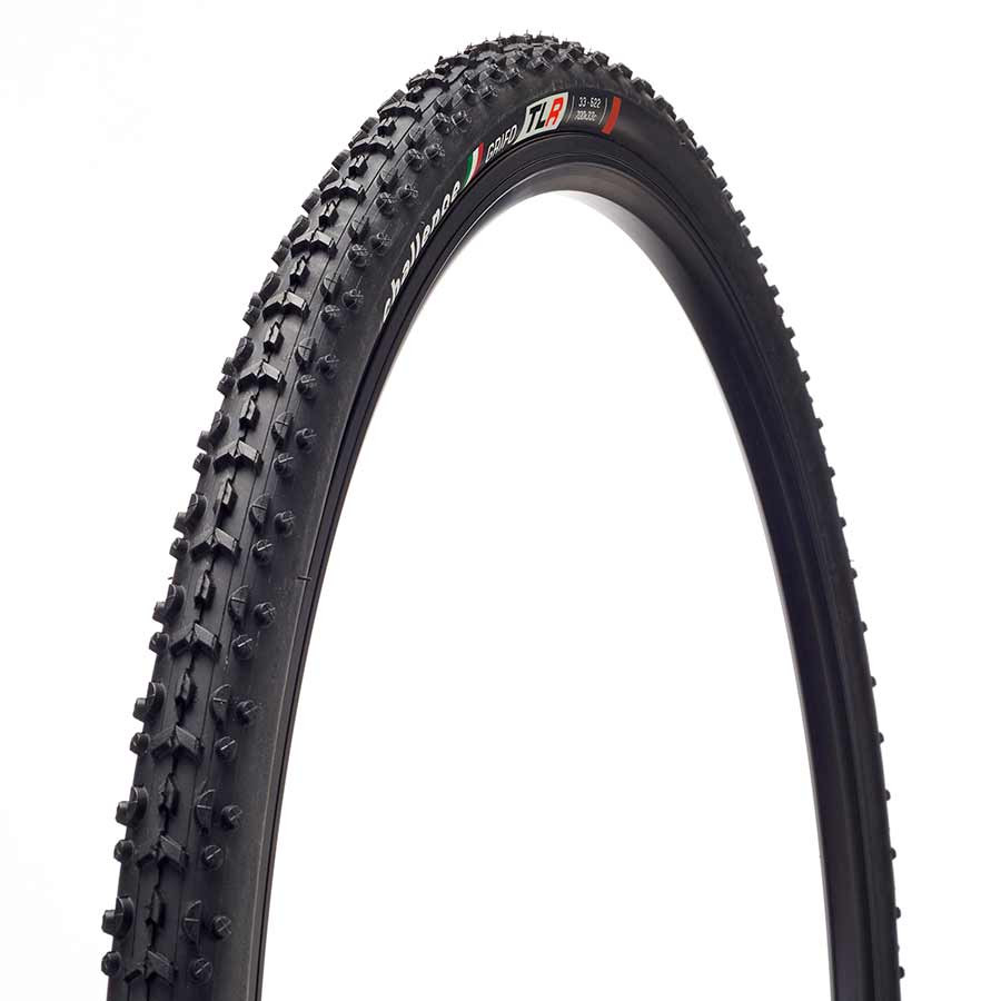 Шина Challenge Grifo TLR 700x33C, Складная, Готовая к использованию бескамерная, Вулканизированная, Нейлон,