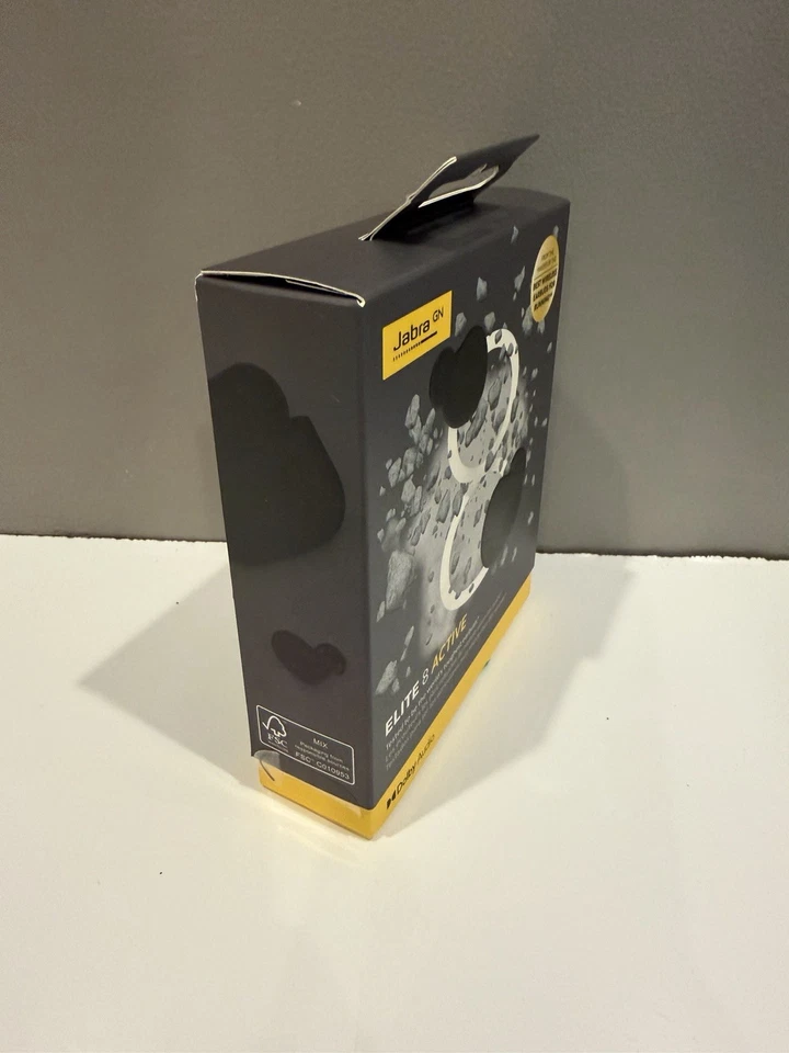 Jabra Elite 8 Active Wireless In-Ear Headphones (Black) IP68 Water Resistance. - Image 2 of 4