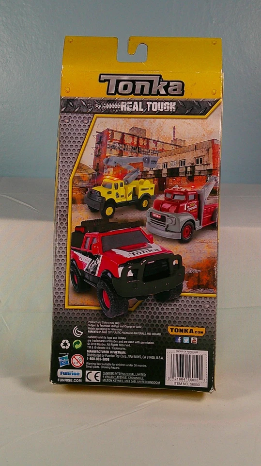 Rare Discontinued 2018 Hasbro Tonka Diecast City Defenders 3 Pack #56050 - Image 2 of 2