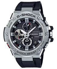 Casio G-Shock GST-B100 Series Black Dial Black Resin Band Watch GSTB100-1A