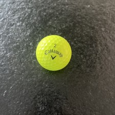 Callaway Golfball Supersoft gelb