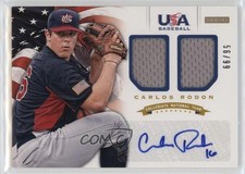 2012 Panini USA Baseball National Team Collegiate 56/99 Carlos Rodon Auto 1bi0