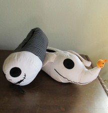 Disney Nightmare Before Christmas Jack Zero Plush Slippers MD 6/7