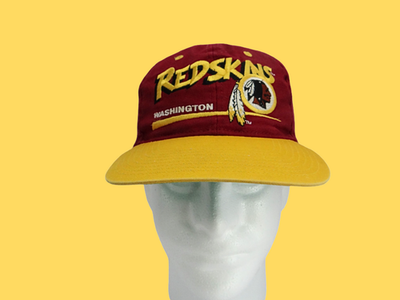 Vintage 1990's Washington Redskins Eastport Snapback Hat (Never