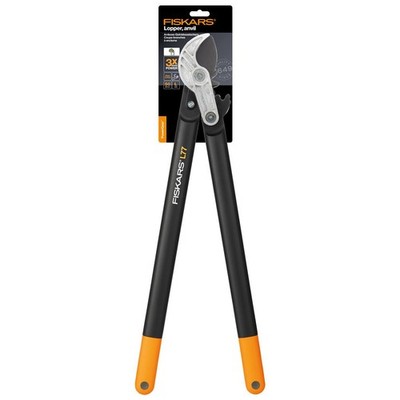 FISKARS  PowerGear  II Amboss-Getriebeastschere L77
