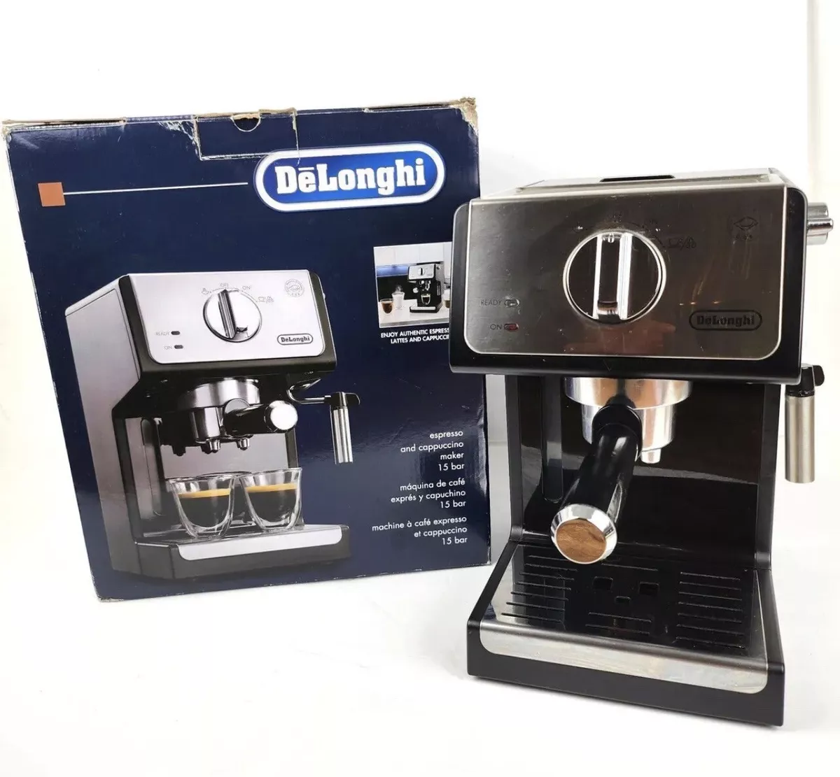 DE LONGHI - EC191CD Macchina del Caffè Espresso e Cappuccino 1100 Watt 1  Litro - ePrice