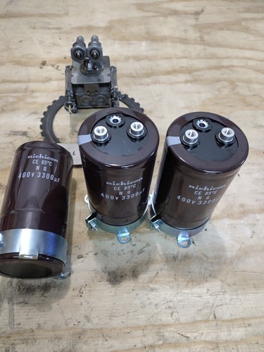 Nichicon NQ Style 400v 3300uF Capacitor =Used= ONE - Picture 2 of 2