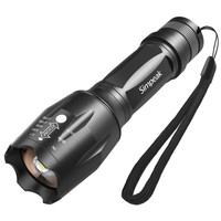 Tactical Flashlight Simpeak Super Bright Aluminum Cree Xm-l T6 Handheld Led F... Tactical Flashlight Simpeak Super Bright Aluminum Cree Xm-l T6 Handheld Led F...