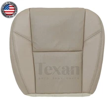 2012 2013 Chevy Avalanche LTZ Driver Bottom Perforated Leather Seat Cover Tan