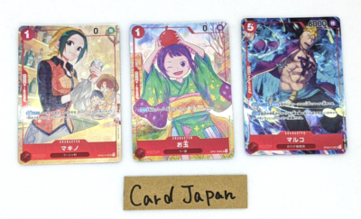 OP01-006 Otama/Op02-015 Makino/Marco Set ONE PIECE Card 1st OP01-006 Otama/Op02-015 Makino/Marco Set ONE PIECE Card 1st