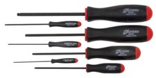 Metric Hex Balldriver Screwdrivers Set 7pcs 1.27mm -5mm Bondhus USA 10687