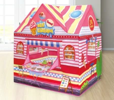 Childrens Kids Icecream Shop Play Tent, House Style