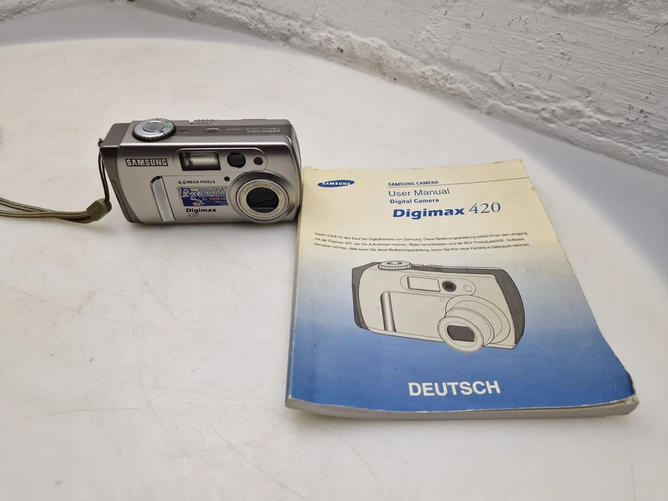 Samsung Digimax420 Digitalkamera 4,0 Megapixel 12xZoom Digitalkamera - Bild 2 von 4