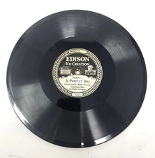 Edison Re-Creation Diamond Disc A Perfect Day Valse Caprice, No1 Old 78 Record