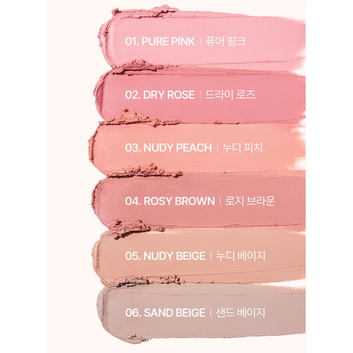 COSNORI Macchina per labbra da disegno morbido 0,4 g 6 colori K-Beauty - Foto 3 di 13