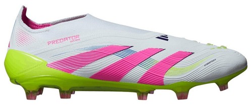 adidas Predator Elite Laceless FG White Gold Soccer Cleats IF6448