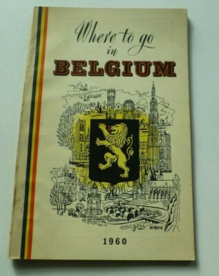 Wohin in BELGIEN Reiseführer 1960