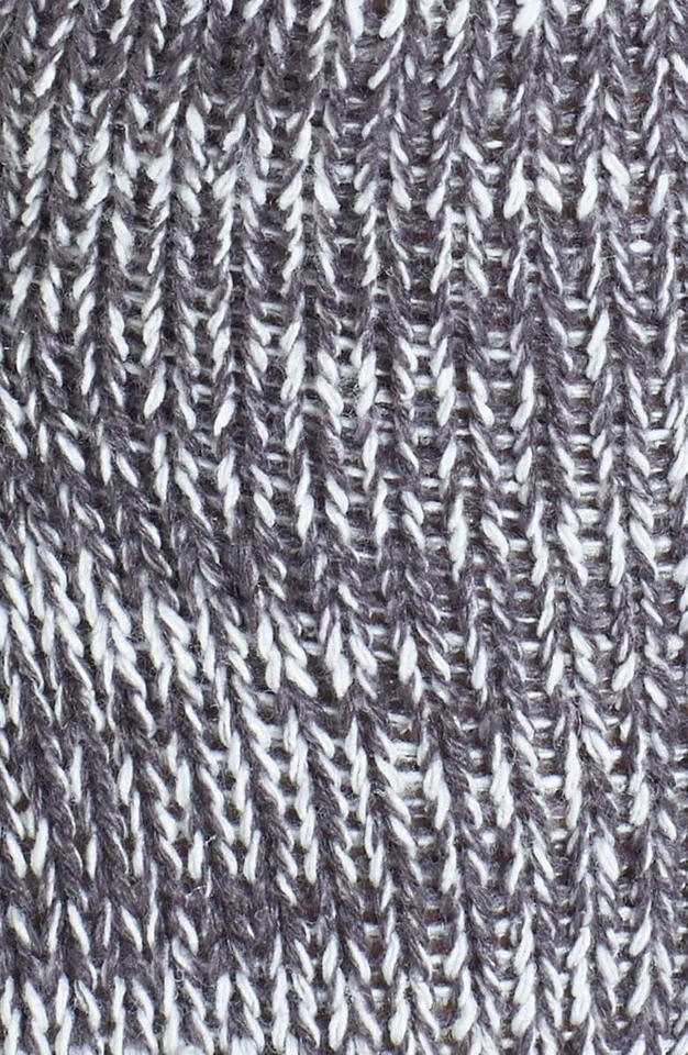 Nordstrom 162526 Women's Set Of 2 Grey Green Chunky Knit Crew Socks Size 9-11 - Image 4 of 4