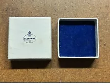 Vtg STANDARD OIL Amoco 10 YEAR SERVICE Employee gold PIN Box Only BALFOUR 1941