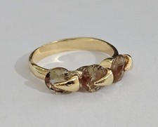 Turkish Diaspore Sultanit Color Change Ring 925K Silver Gift