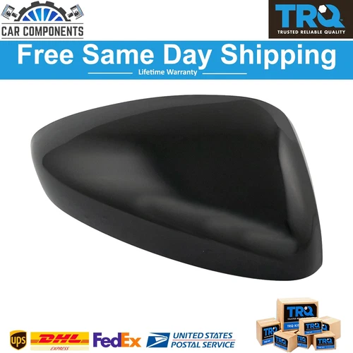 TRQ New Exterior Door Mirror Cap Cover Right Side For 2018-2020 Honda Accord
