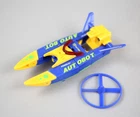 Vintage 1993 Generation 2 TRANSFORMER AUTOBOT MANTA RAY Speed Boat toy figure