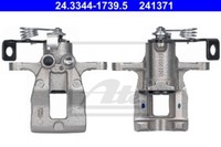 Ate Bremssattel Bremssattel M. Integr. Feststellbremse Hinten Links FüR Kia Rio