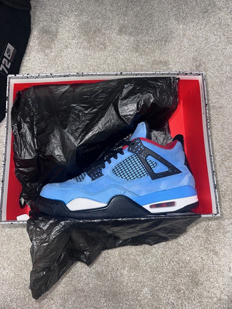 Air Jordan 4 Travis Scott Cactus Jack 2018 Size 9 Men 308497-406