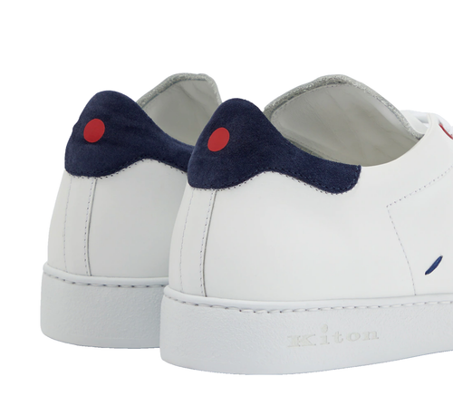 KITON Top-Stitched Leather Ciro Paone Sneakers Runners Schuhe Shoes Trainers 45 - Bild 9 von 22