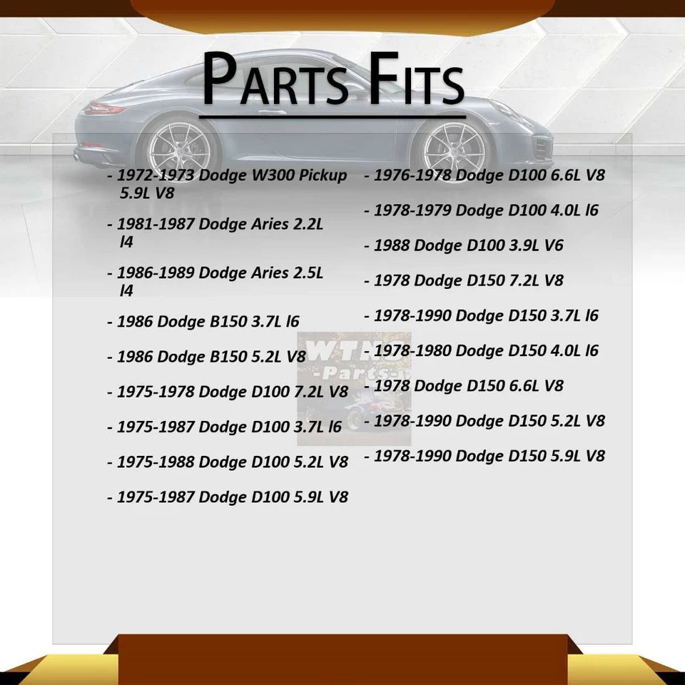 Speedometer Cable For 1973 Dodge D100 Pickup 3.2L - Image 4 of 4