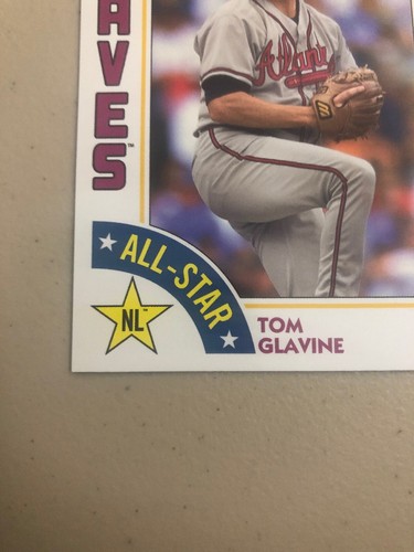 2019 Topps Series 2 #84AS-TGL ⚾️ HOF Tom Glavine ⚾️ ATL Braves 1984 All-Stars - Picture 5 of 6