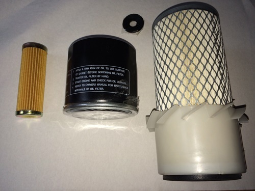 Filter Luft Kraftstoff Öl für Kubota D600 B D600B D850 D850B D950 D950B Motor - Afbeelding 1 van 2