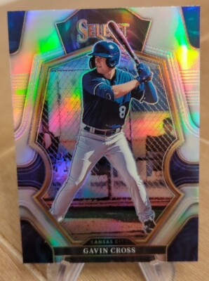 2023 Select Silver Prizm Top Prospect Gavin Cross Kansas City Royals