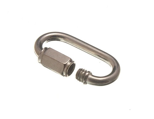 100 X Schnell Gliederkette Reparatur Schreiner Verschlüsse M4 BZP Rostfrei Stahl