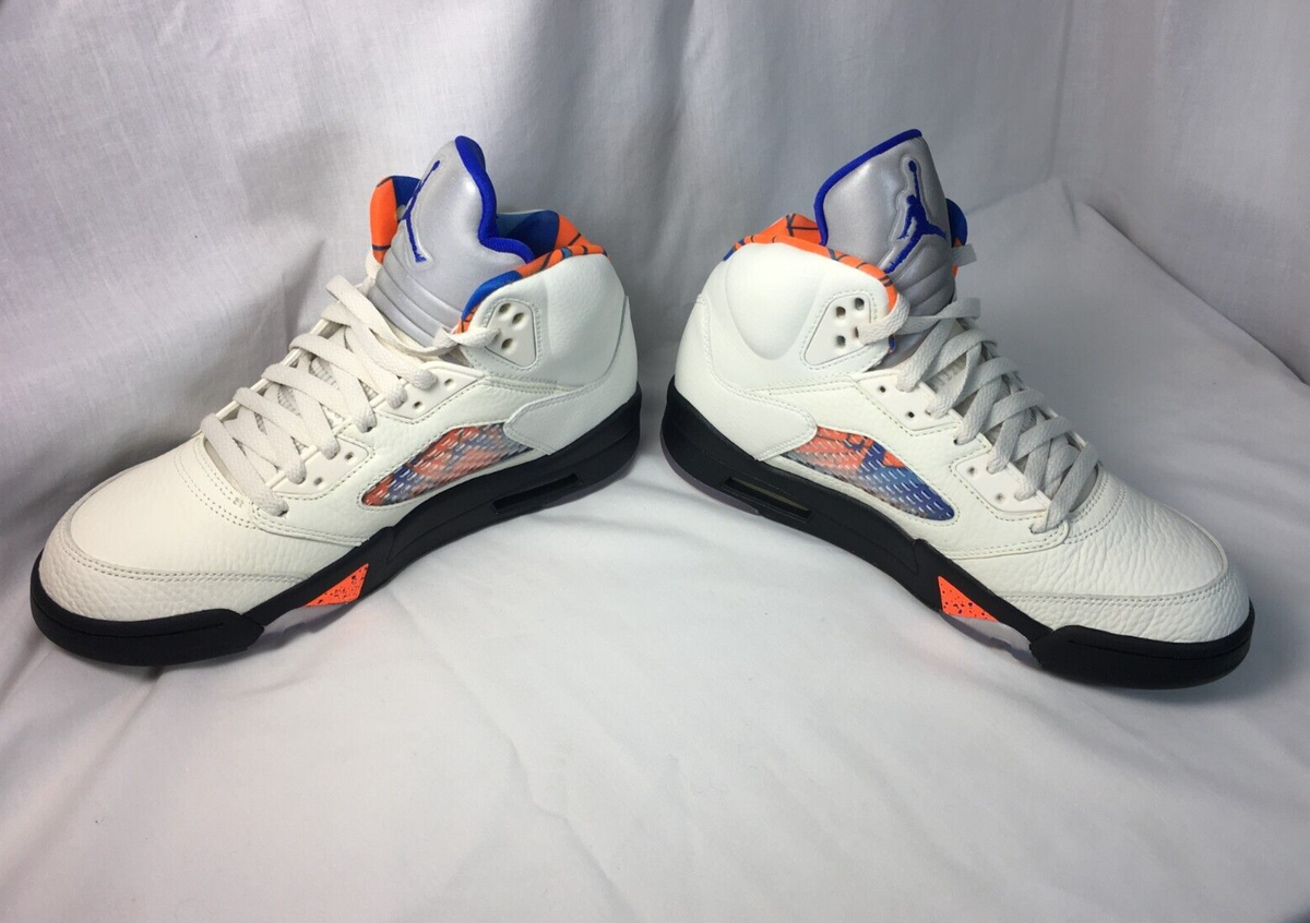 Nike Air Jordan 5 Retro International Flight Sail/Racer Blue, Size 13 Jordan Air Jordan 5 Retro SE  main image 4