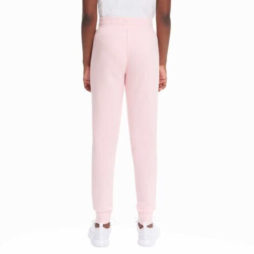 Puma Youth Girl's Fleece Lined Joggers Pants, Light Pink Large 14 - 16 - Picture 2 of 3