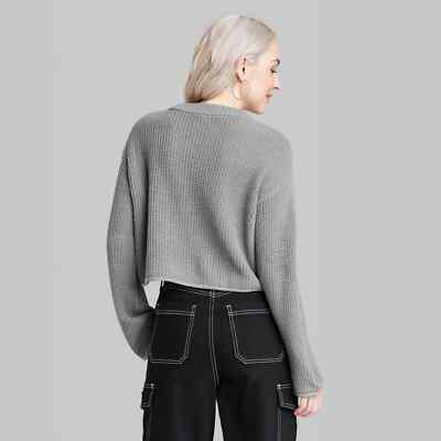 Buffalo David Bitton Women's Eyelash Sweater - Blue/White Knit Pullover, Size S - View #7