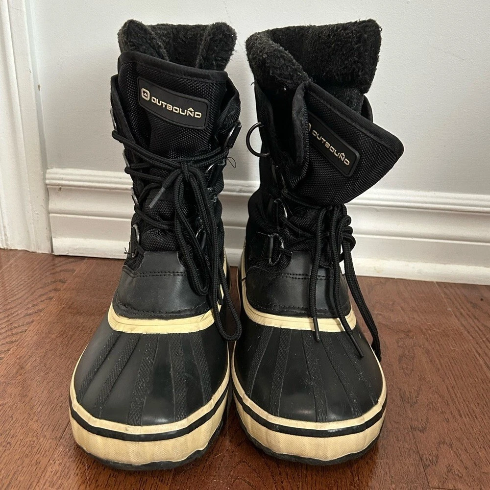 Women's winter boots with rubber bottoms sales