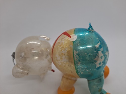 Ornamento elefante vintage De Carlini vetro mercurio - Foto 9 di 9