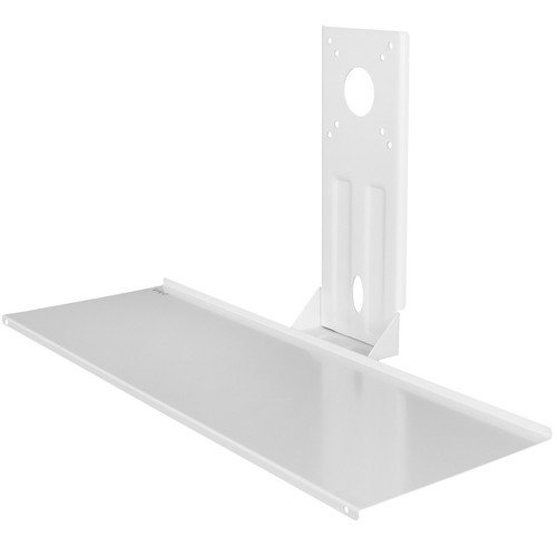 Piattaforma per tastiera e mouse VIVO bianca, attacco di montaggio VESA 25,5"" x 8"" vassoio - Foto 1 di 8
